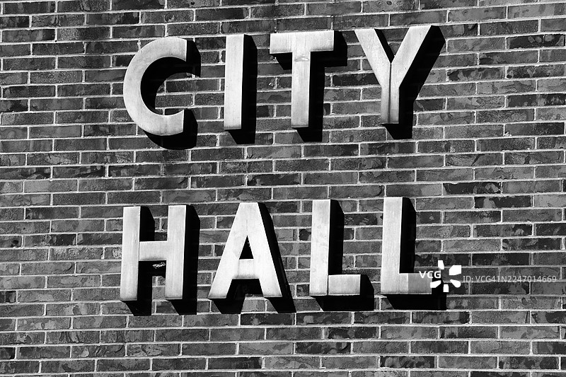 市政厅建筑标识图片素材