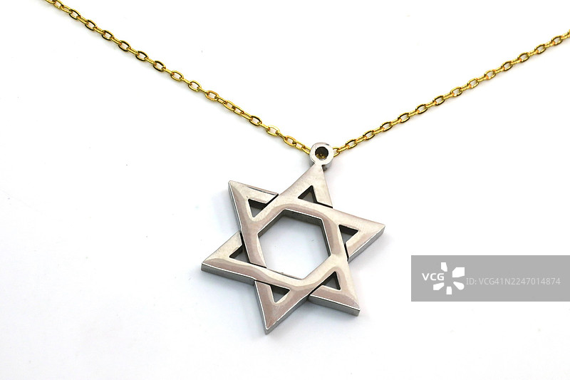 大卫之星珠宝项链图片素材
