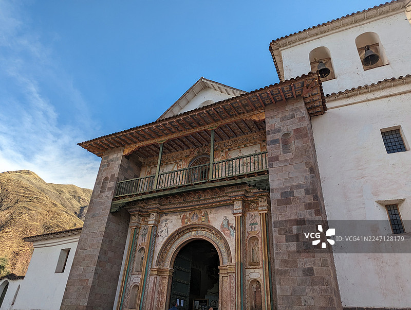 圣佩德罗使徒教堂，安达韦利拉斯，库斯科，秘鲁图片素材