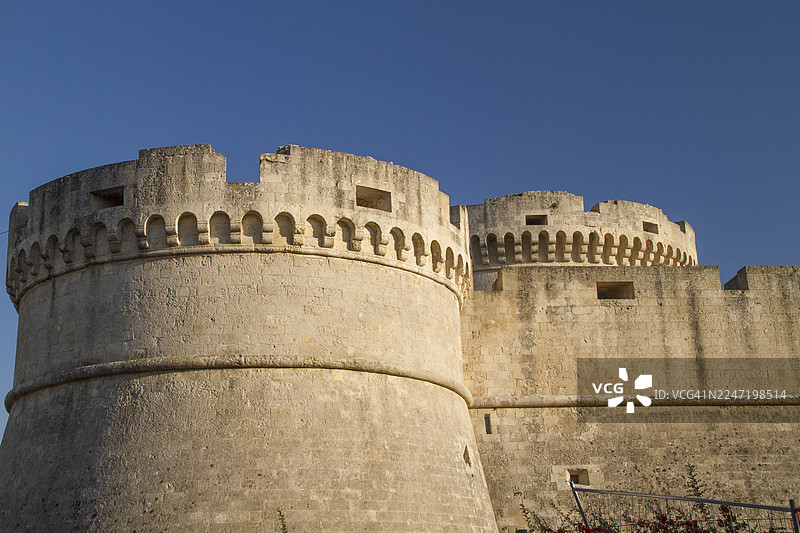特拉蒙塔诺城堡的塔楼图片素材