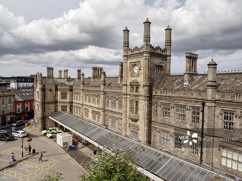 英国什鲁普郡什鲁斯伯里火车站图片素材