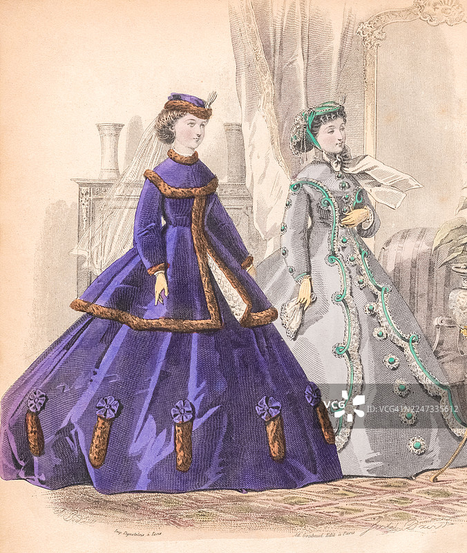 女士冬季时尚图片素材