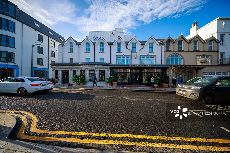 波特拉什的现代与传统建筑图片素材