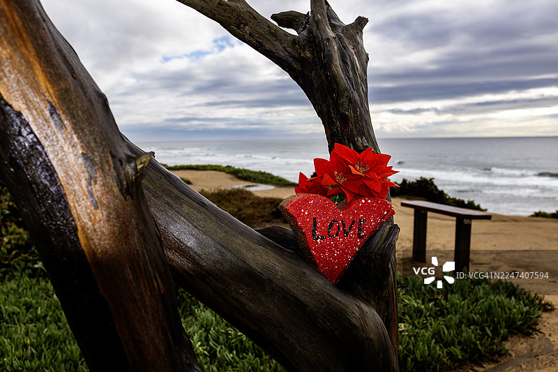 红色爱心图片素材