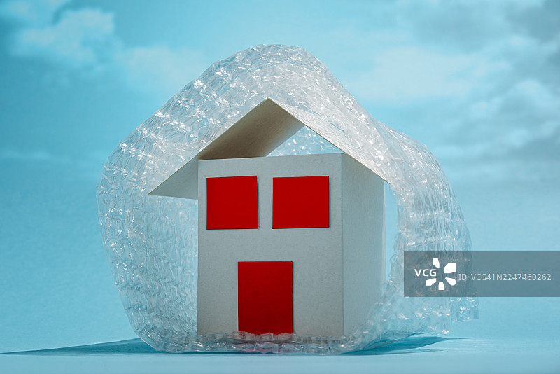 房屋保护与保险图片素材