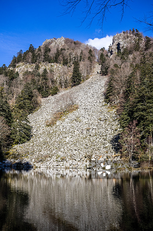 费施博德勒湖图片素材
