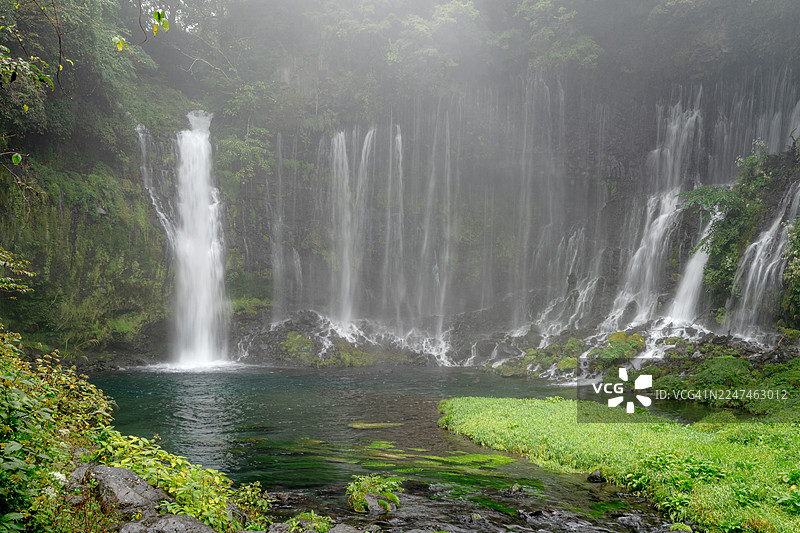 白糸の滝图片素材