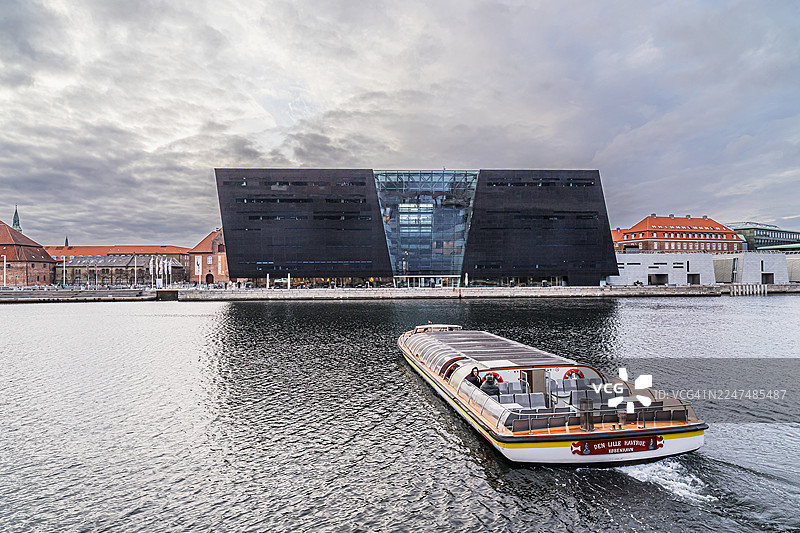 黑钻号渡轮（丹麦皇家图书馆）图片素材