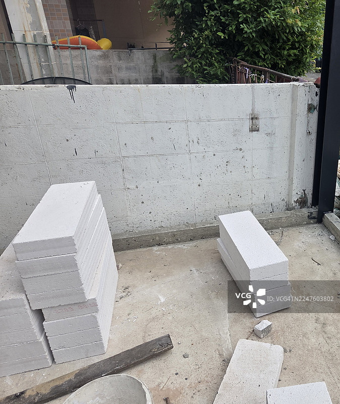 轻质混凝土砖图片素材