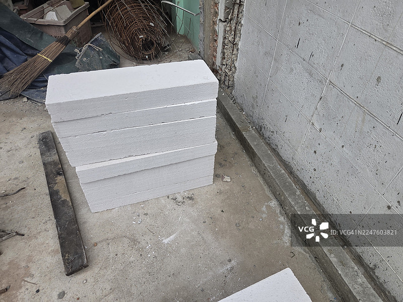 轻质混凝土砖图片素材