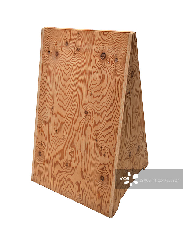 木制A字形广告牌架图片素材
