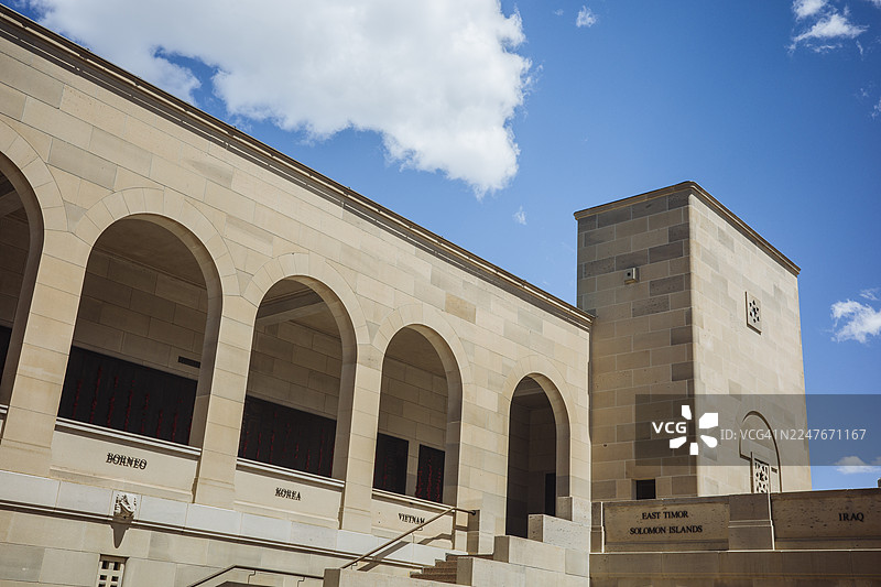 澳大利亚战争纪念馆堪培拉建筑图片素材