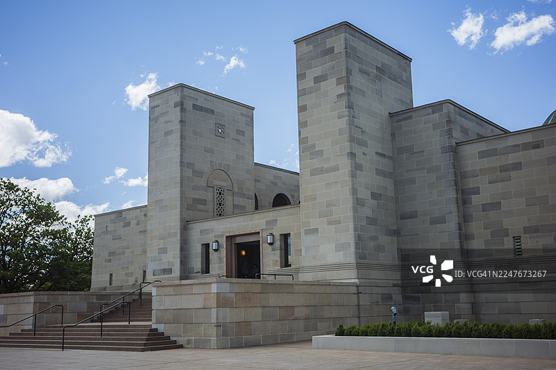 澳大利亚战争纪念馆，堪培拉，澳大利亚首都领地图片素材