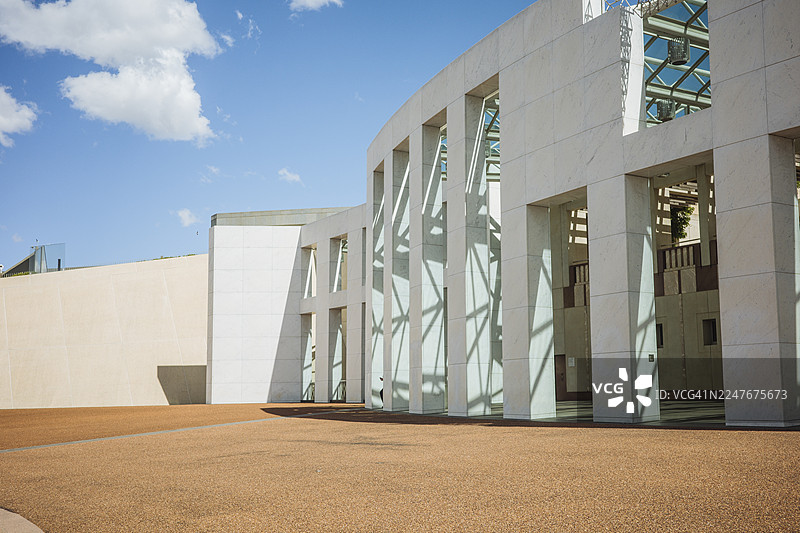 澳大利亚堪培拉国会大厦图片素材