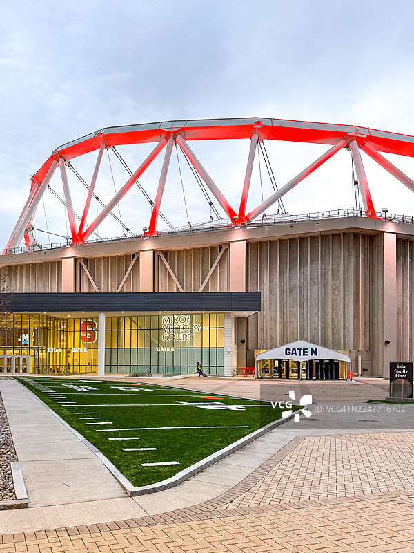 雪城大学JMA无线穹顶体育场图片素材