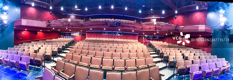 纽约州锡拉丘兹市，锡拉丘兹舞台的阿奇博尔德剧院图片素材