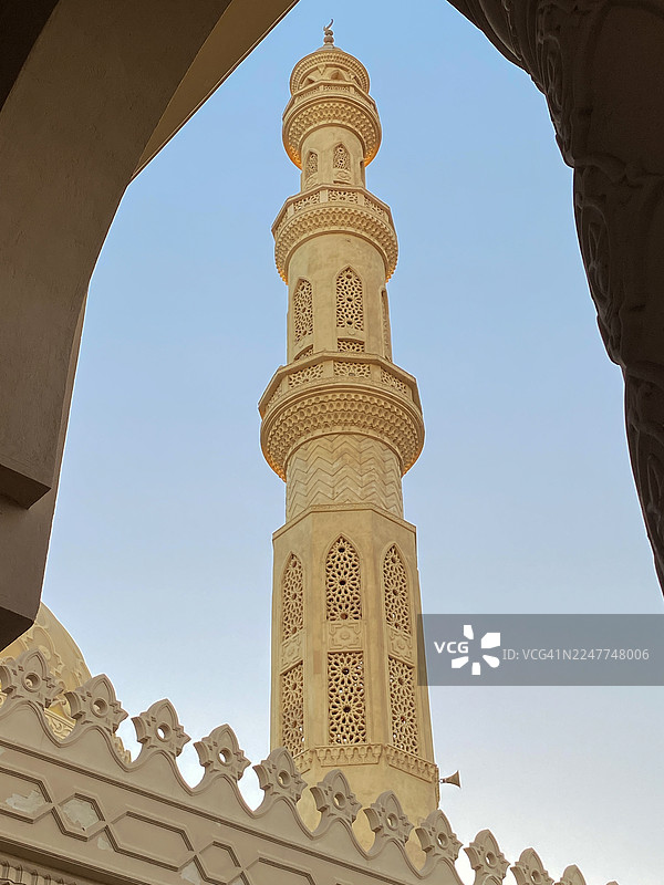 位于胡尔盖达的清真寺图片素材