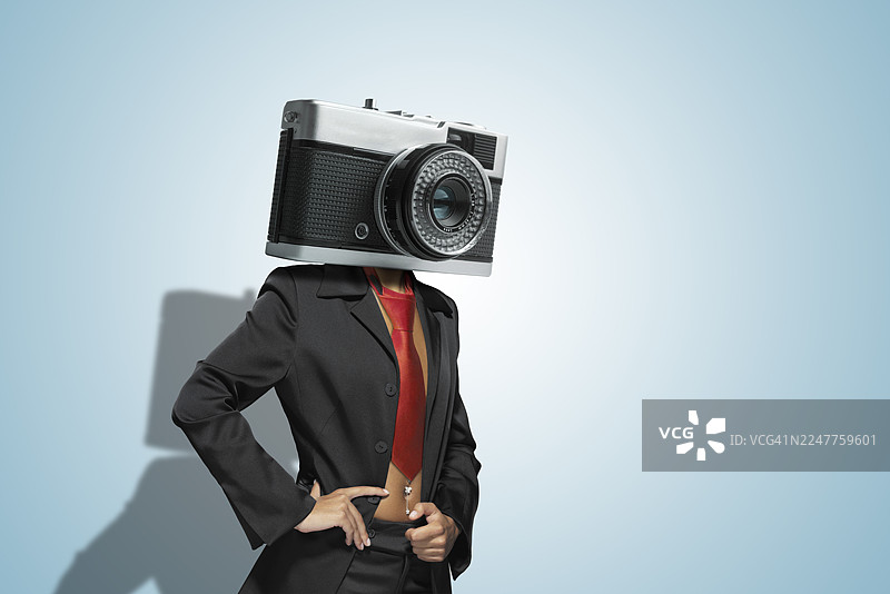 古怪的摄影师图片素材