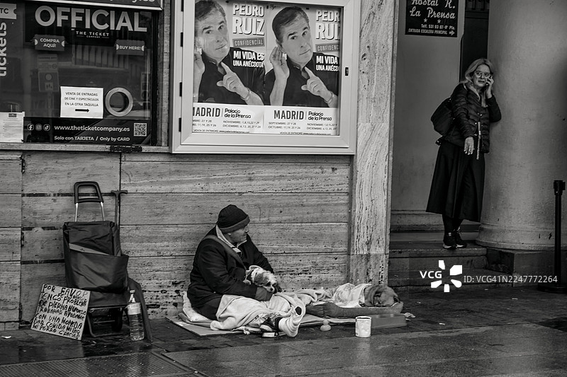 我的生活就是一个街头乞讨的轶事图片素材