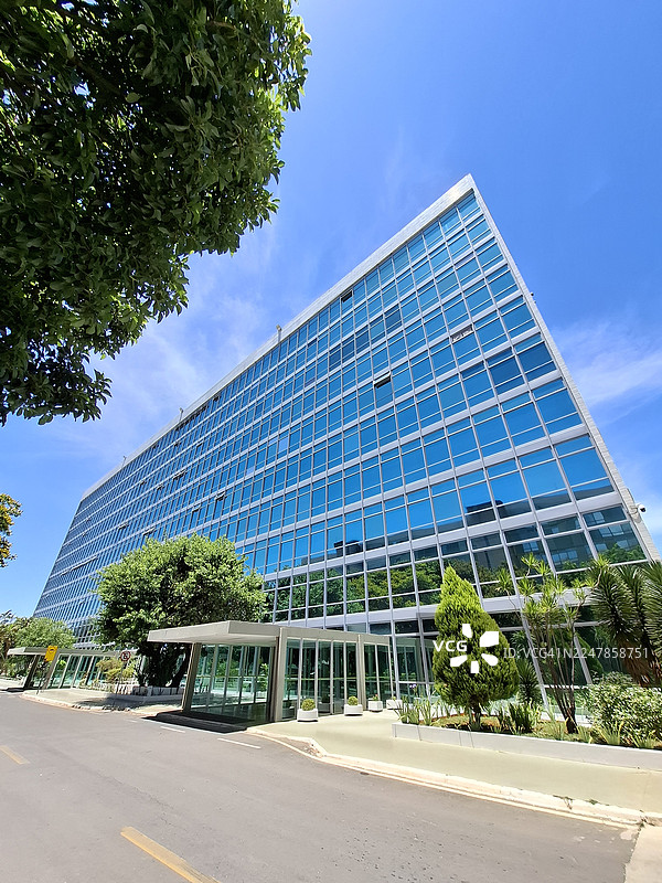 巴西巴西利亚，环境与气候变化部（MMA）和文化部（MinC）总部。图片素材