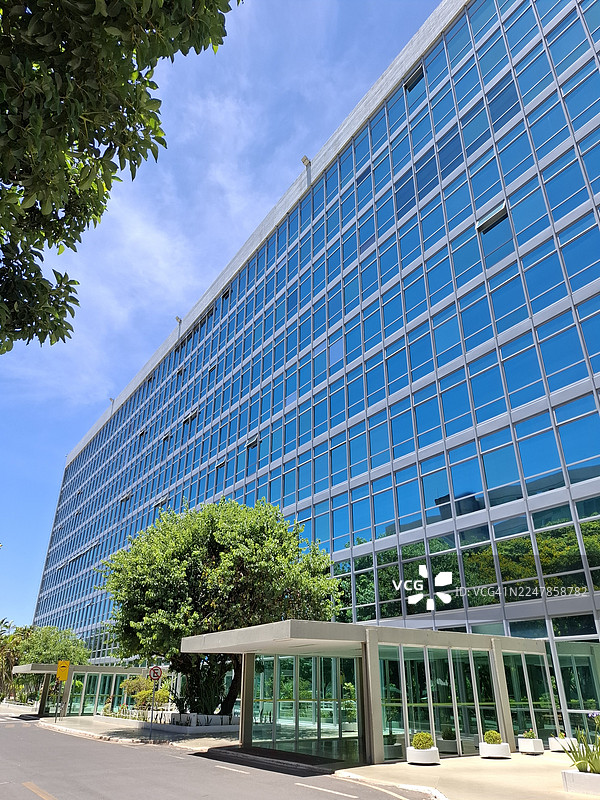 巴西巴西利亚，环境与气候变化部（MMA）和文化部（MinC）总部。图片素材