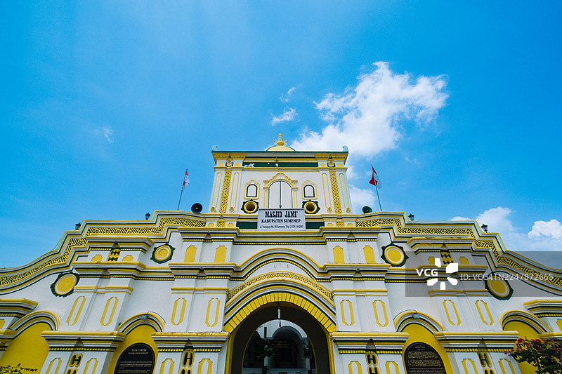苏门答腊大清真寺，马都拉，爪哇图片素材