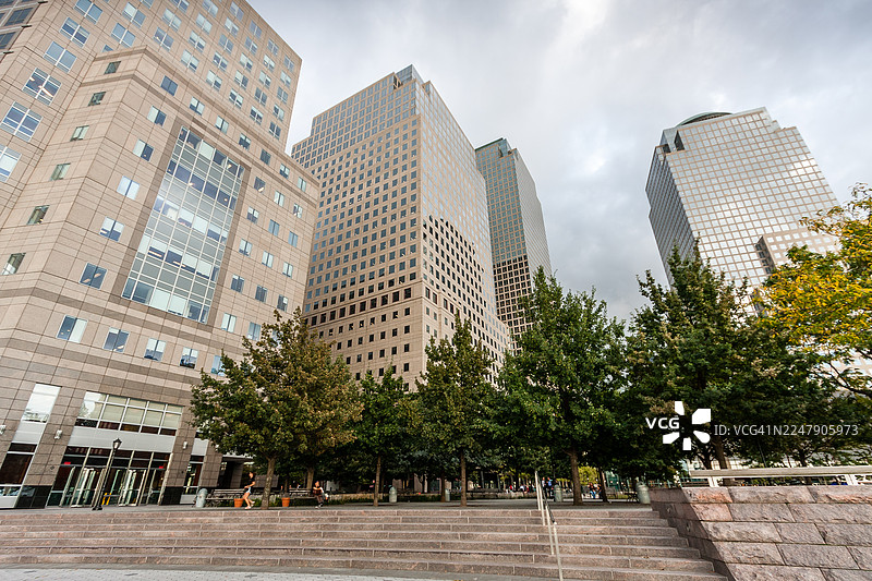 位于曼哈顿下城的布鲁克菲尔德广场办公楼图片素材