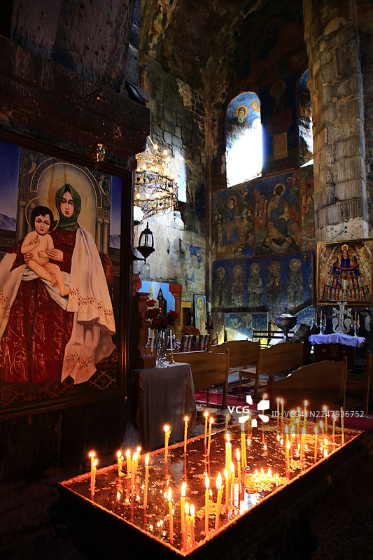 阿赫塔拉修道院和堡垒图片素材