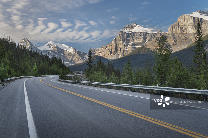 冰原大道，班夫国家公园图片素材