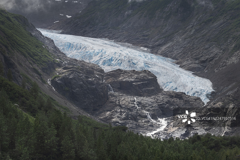 熊冰川省立公园图片素材