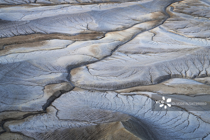 犹他州布鲁希尔斯上区恶地图片素材