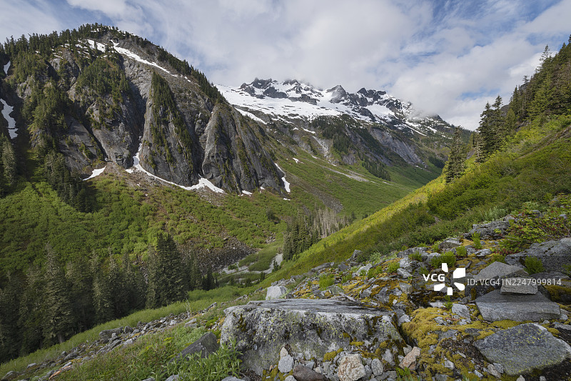 塞弗里特山鲁斯溪谷图片素材