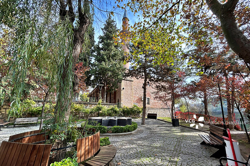 土耳其比莱吉克奥尔罕·加齐清真寺图片素材