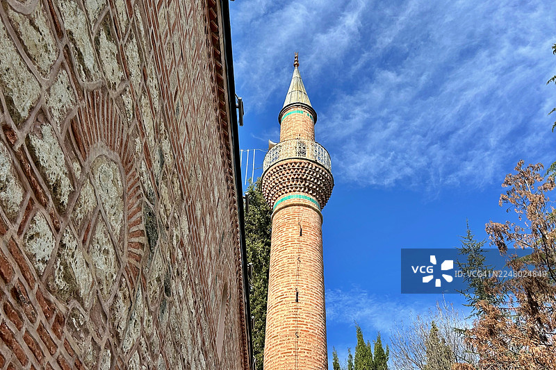 土耳其比莱吉克奥尔罕·加齐清真寺图片素材