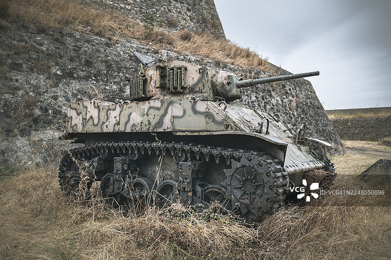 战争坦克 过时军事车辆图片素材