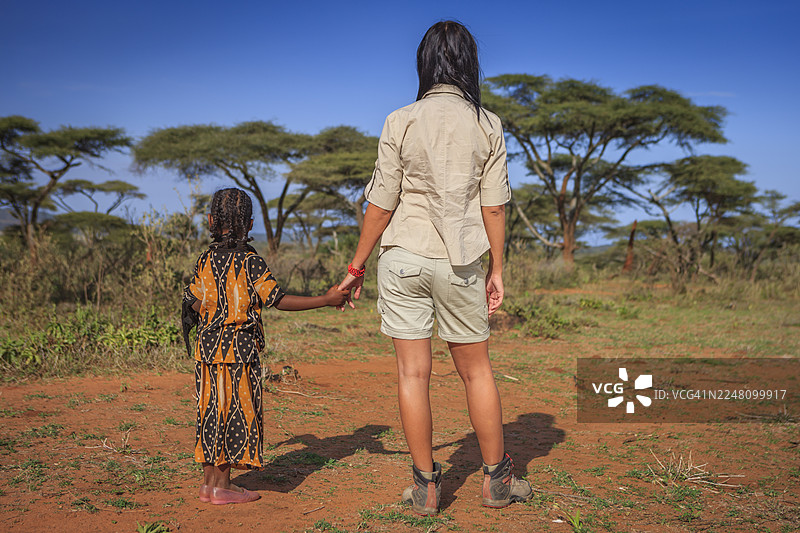 多民族携手，东非图片素材