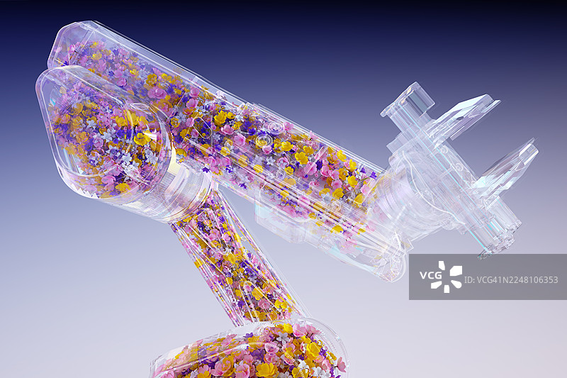 有机形态的机械臂图片素材