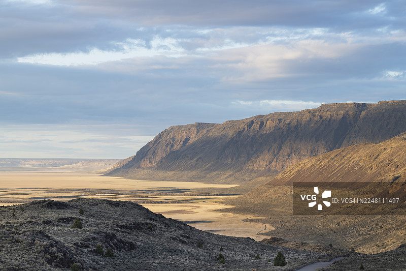 俄勒冈州哈特山国家羚羊保护区图片素材