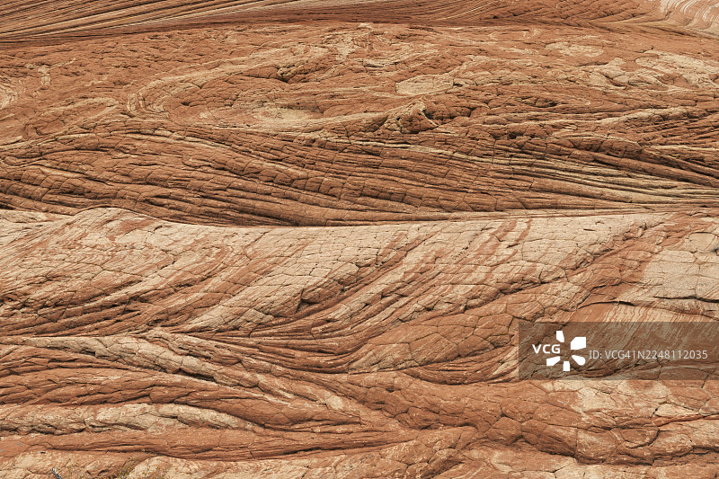 砂岩交错层理纹理图片素材