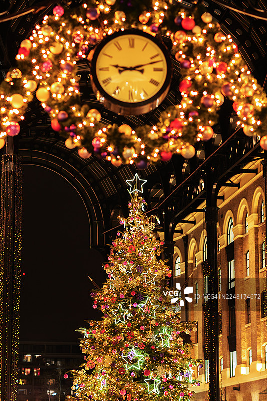 伦敦圣诞庆典图片素材