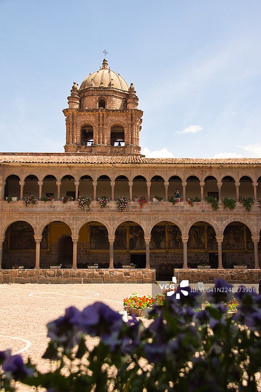 圣多明戈修道院，太阳神殿。库斯科图片素材