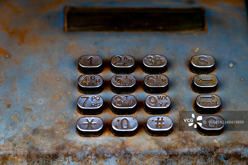 金属按钮键盘图片素材