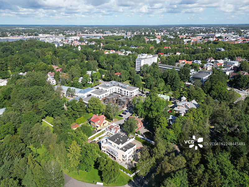 2025年8月14日 帕尔努，爱沙尼亚 海滩图片素材