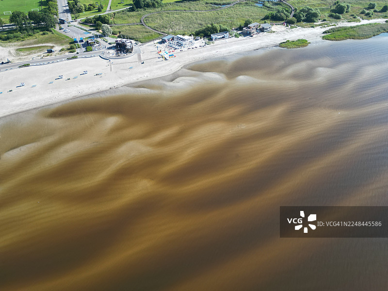 爱沙尼亚派尔努海滩图片素材