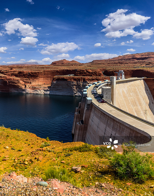 格伦峡谷大坝图片素材