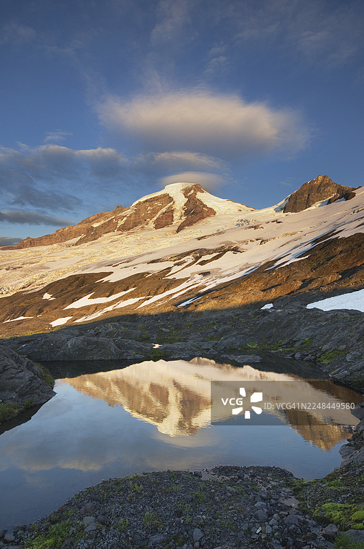 贝克山 北喀斯喀特山脉图片素材
