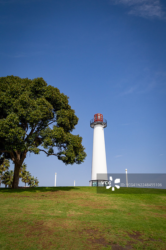 狮子灯塔图片素材