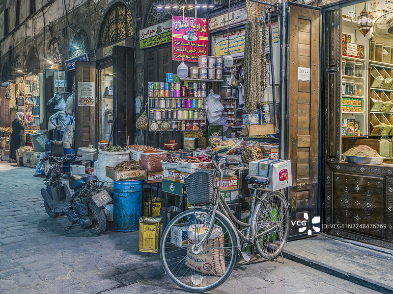 老式大马士革图片素材