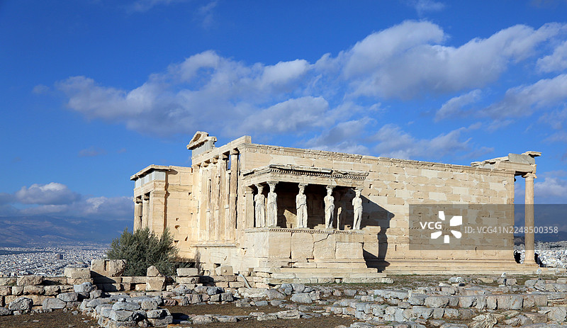 少女门廊图片素材
