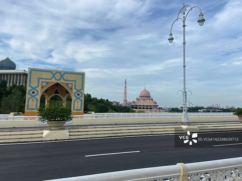 马来西亚布城街道。图片素材